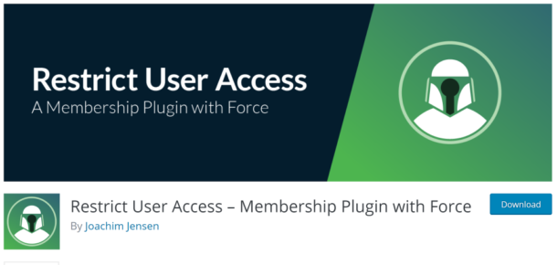 Restrict User Access plugin